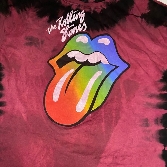 The Rolling Stones Tie Dye Band Tee - Picture 2 of 7